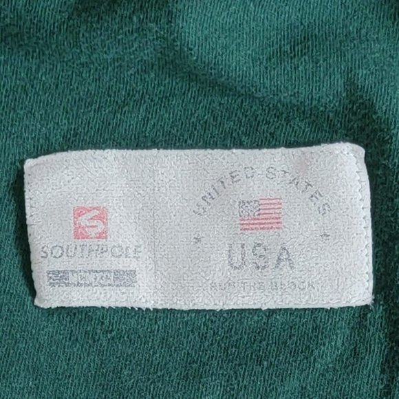 Southpole T-Shirt Mens XL Green USA New York Los Angeles Atlanta Chicago Miami - Picture 5 of 11